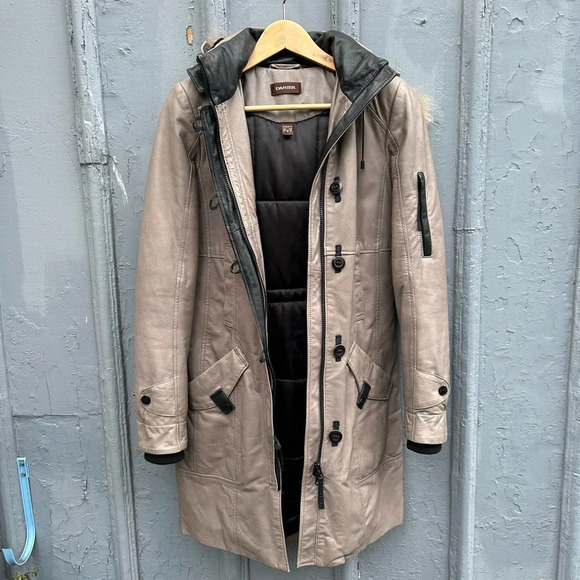 Danier Leather Winter Parka, size XXS - Picture 2 of 14